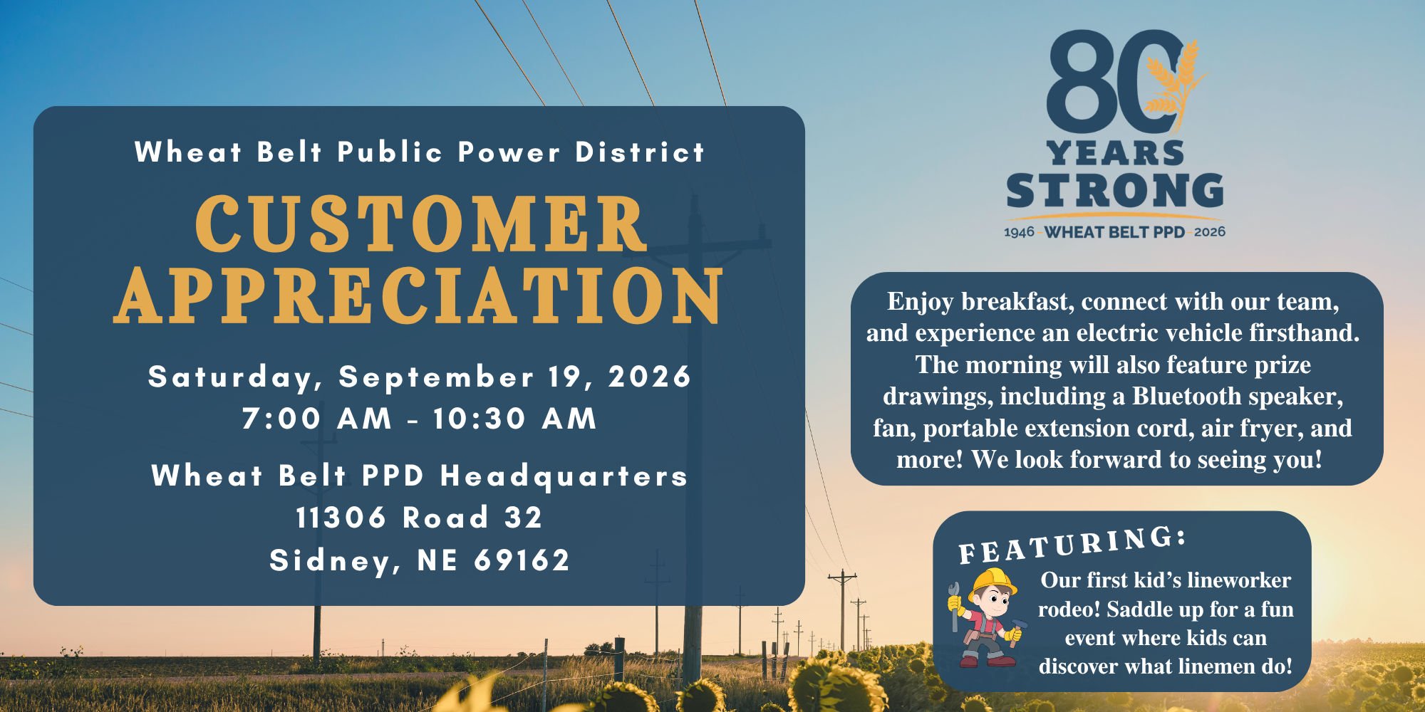 80th Customer Celebration